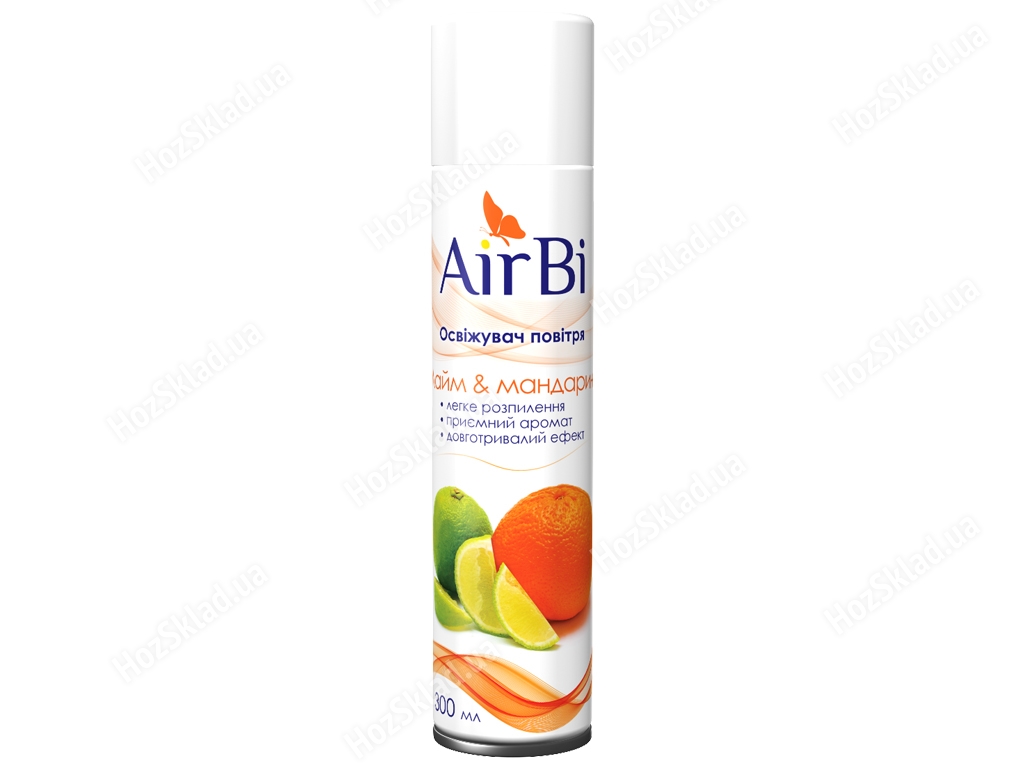 Освежитель воздуха AirBi Лайм и мандарин 300мл