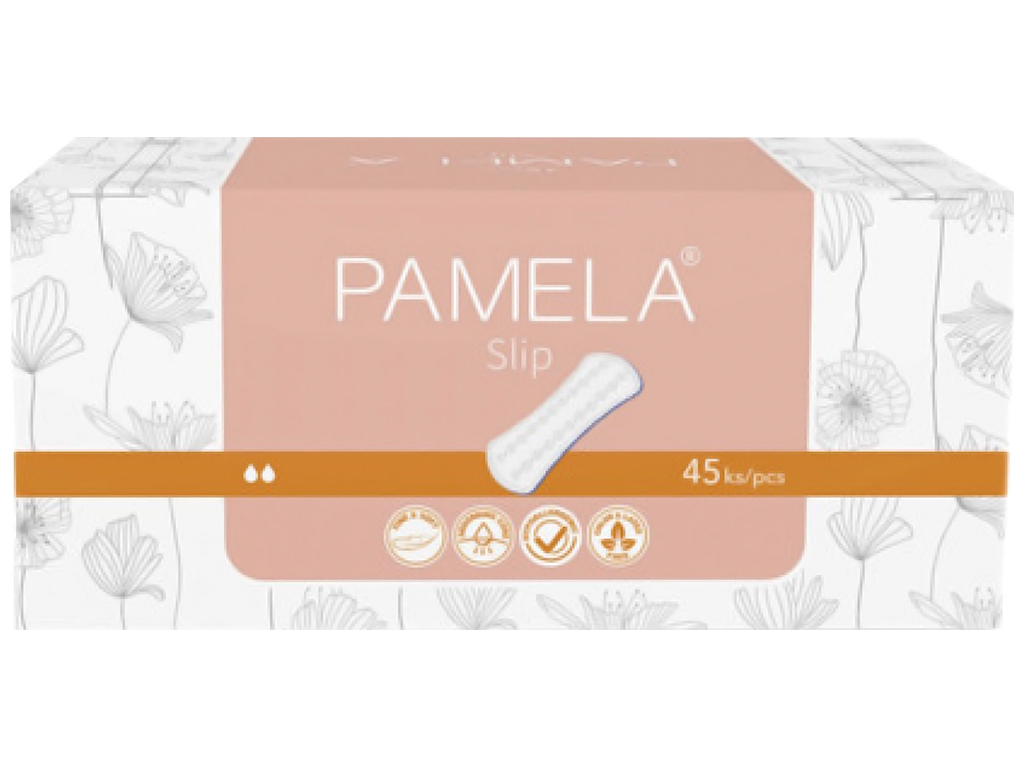 Прокладки гигиенические ежедневные Pamela 2капли 45шт