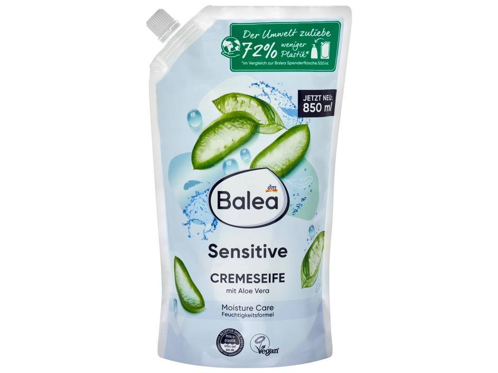 Крем-мило запаска Balea Sensitive, 850мл 