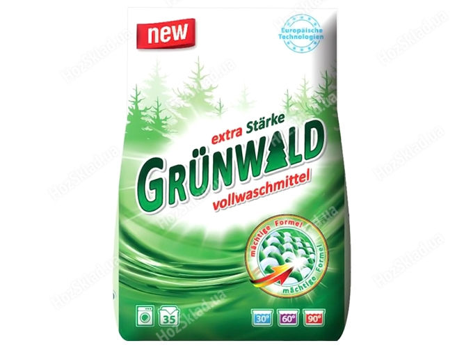 Пральний порошок Grunwald Гірська Свіжість універсальний 3кг