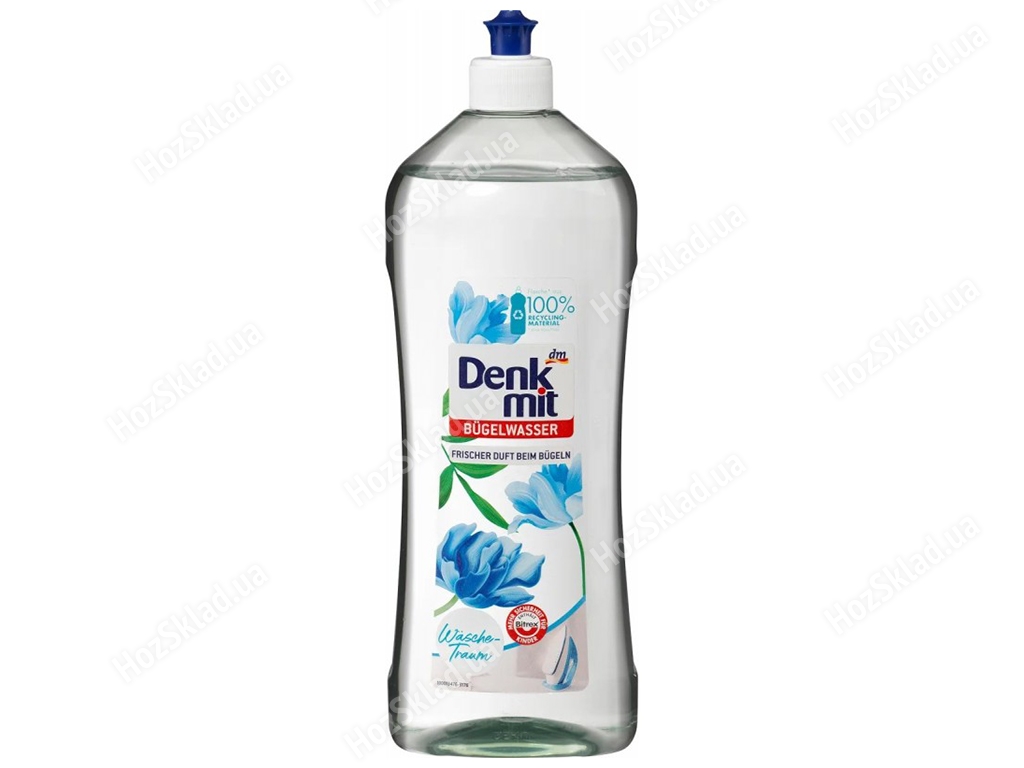 Вода Denkmit для полегшення прасування та ароматизації тканин, 1л