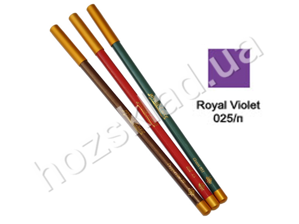 Олівець для очей і губ дерев'яний Jovial Luxe ML-180 №25 королівський фіолетовий