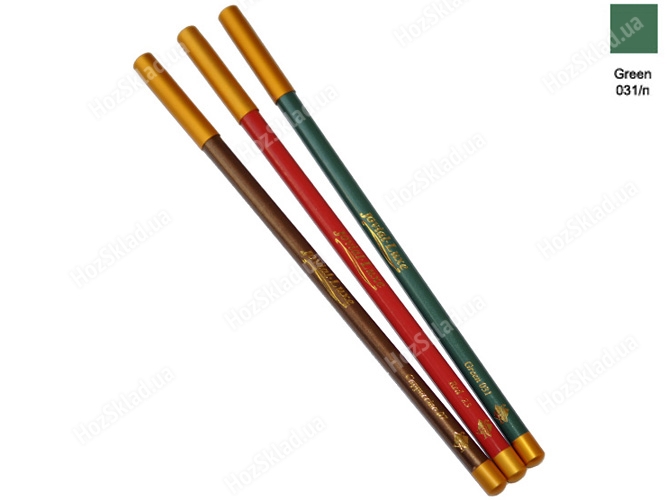 Олівець для губ Jovial Luxe дерев'яний ML-180 №31 Зелений