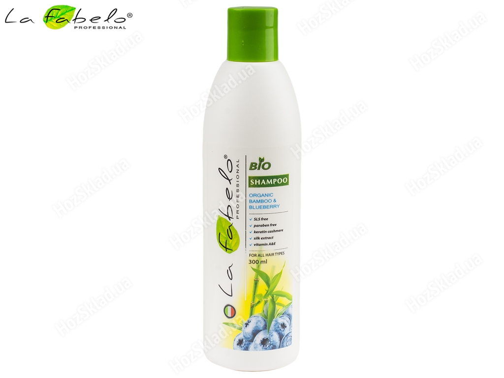 Біо-шампунь La Fabelo Bio Shampoo SLS and Paraben Free без SLS і парабенів 300мл Італія