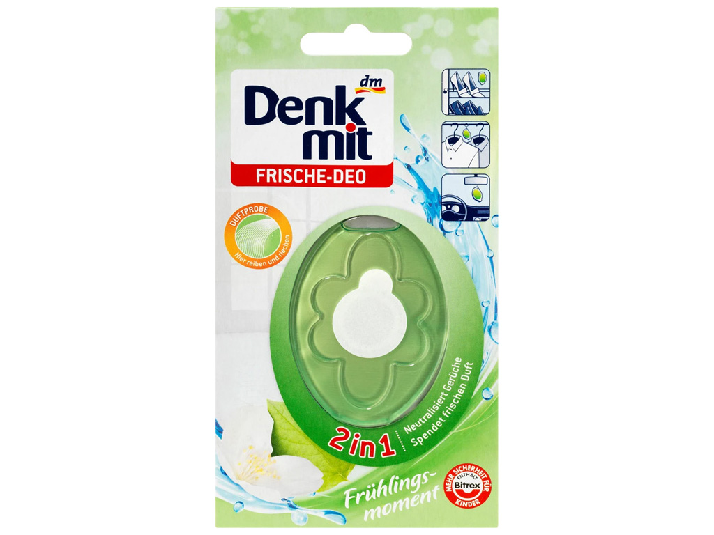 Освежитель воздуха Denkmit универсальный для дома 2в1, 1шт