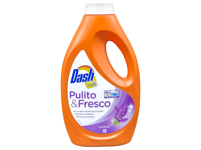 Гель для стирки Dash Simply Pulito Fresco Lavanda 18 стирок 990мл