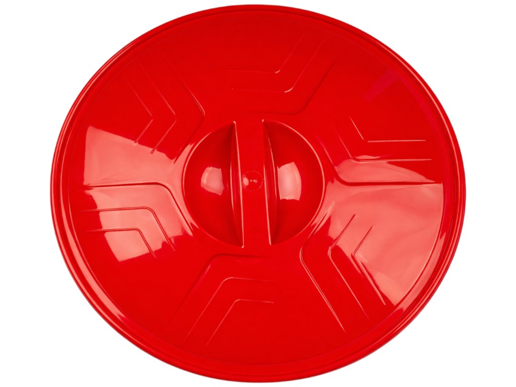 Крышка для ведра цветного R plastic, красная, 15л, 21506