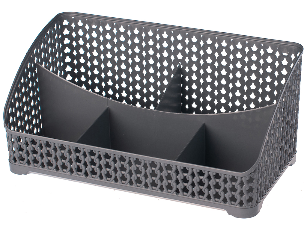 Органайзер R plastic Вязка, 25х13,5х12см, металлик, 06005
