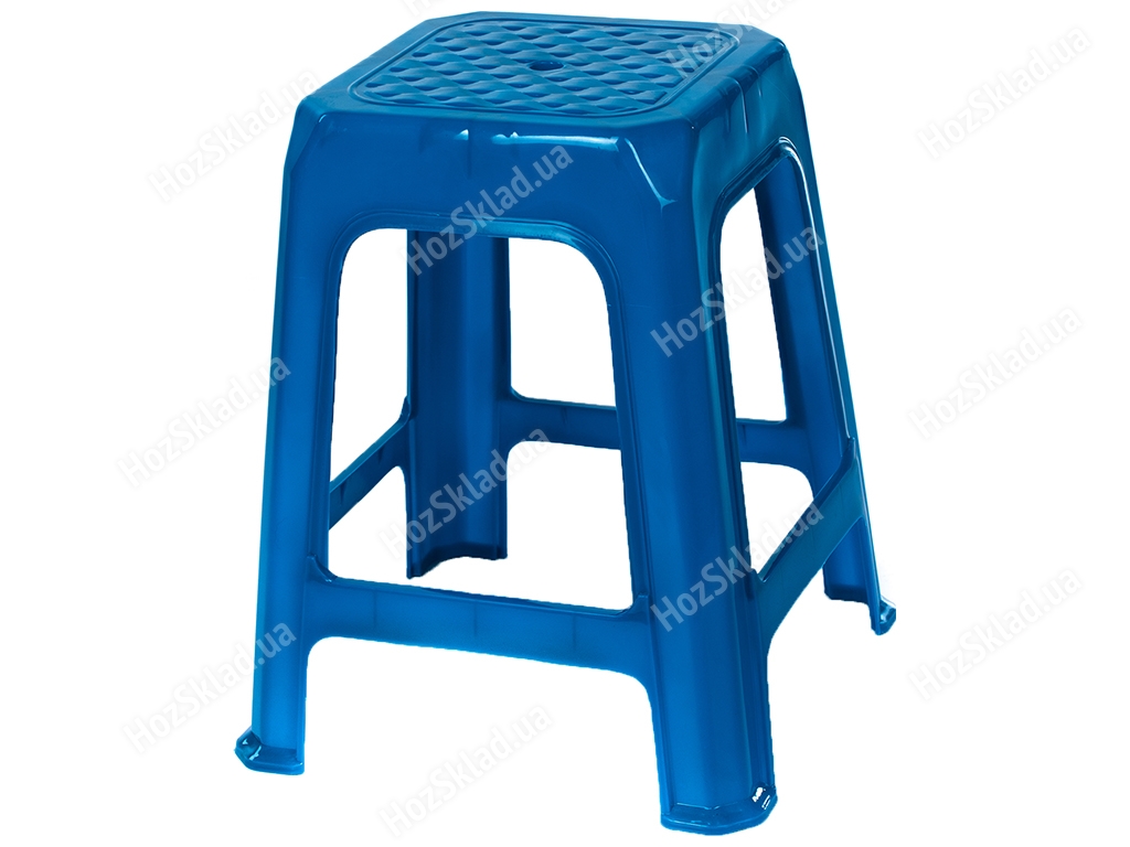 Табурет R plastic, синій, 36x36x43,5см, 00006