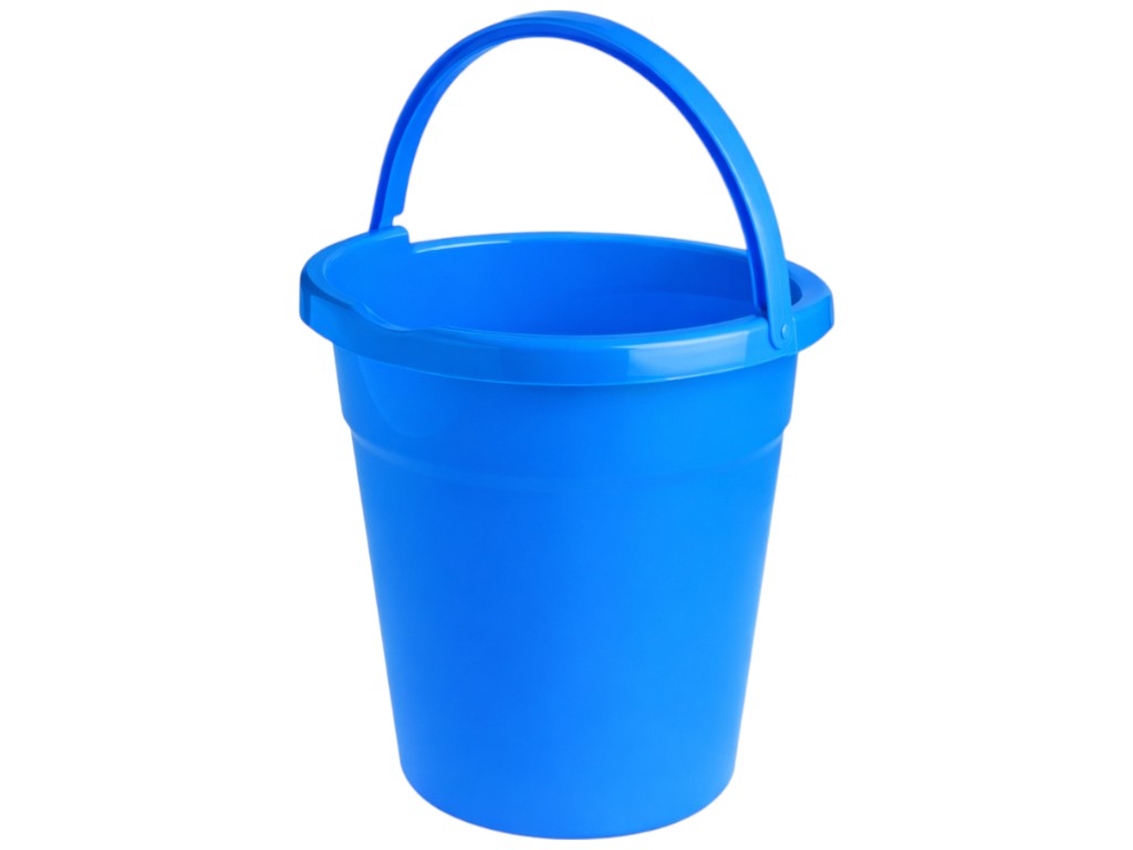 Відро R-plastic, мірне з носиком, поліпропілен, 11л, колір синій