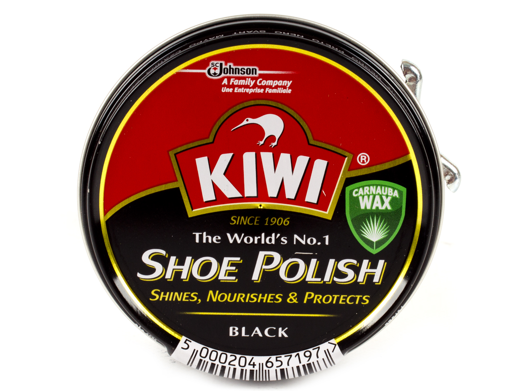 Крем для обуви KIWI в банке (цвет черный) 50мл
