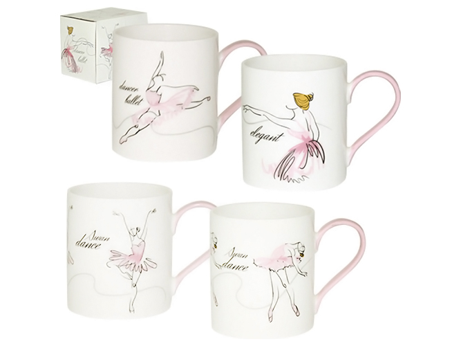 Чашка Балерина в подарочной упаковке 380мл