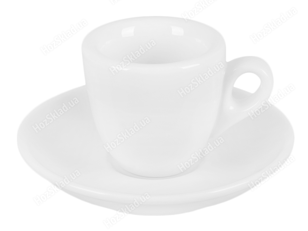 Чашка з блюдцем Хорека (чашка-60мл, блюдце-11,5см)