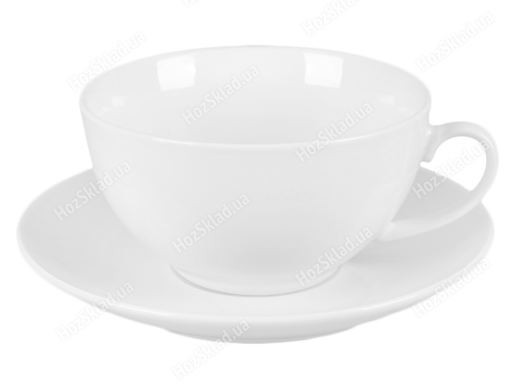 Чашка з блюдцем Хорека (чашка-300мл, блюдце-15,5 см)