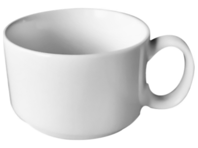 Чашка белая, 370мл