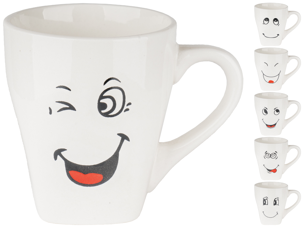 Чашка керамическая Эмоция 8см 260мл