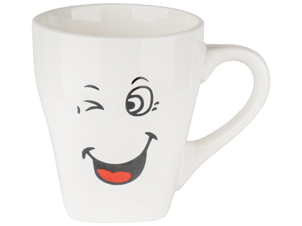 Чашка керамическая Эмоция 8см 260мл