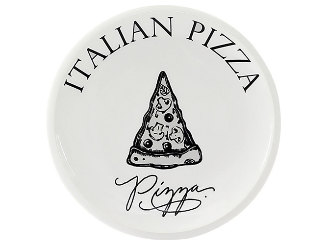 Тарелка для пиццы Итальянская пицца, 30см