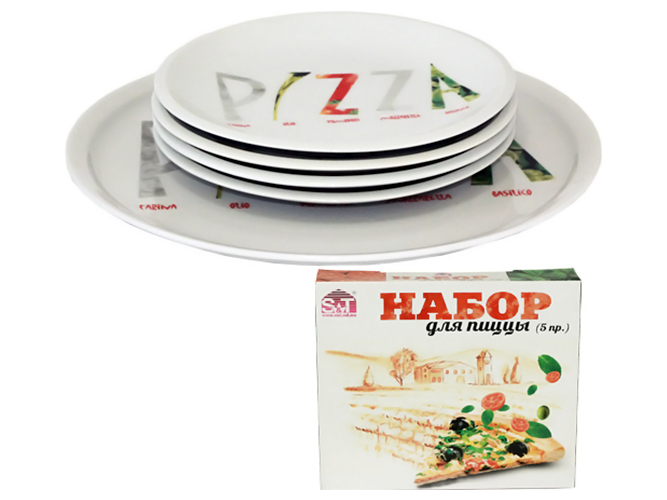 Набор для пиццы Пицца, 30см/20см (цена за набор 5 предметов)