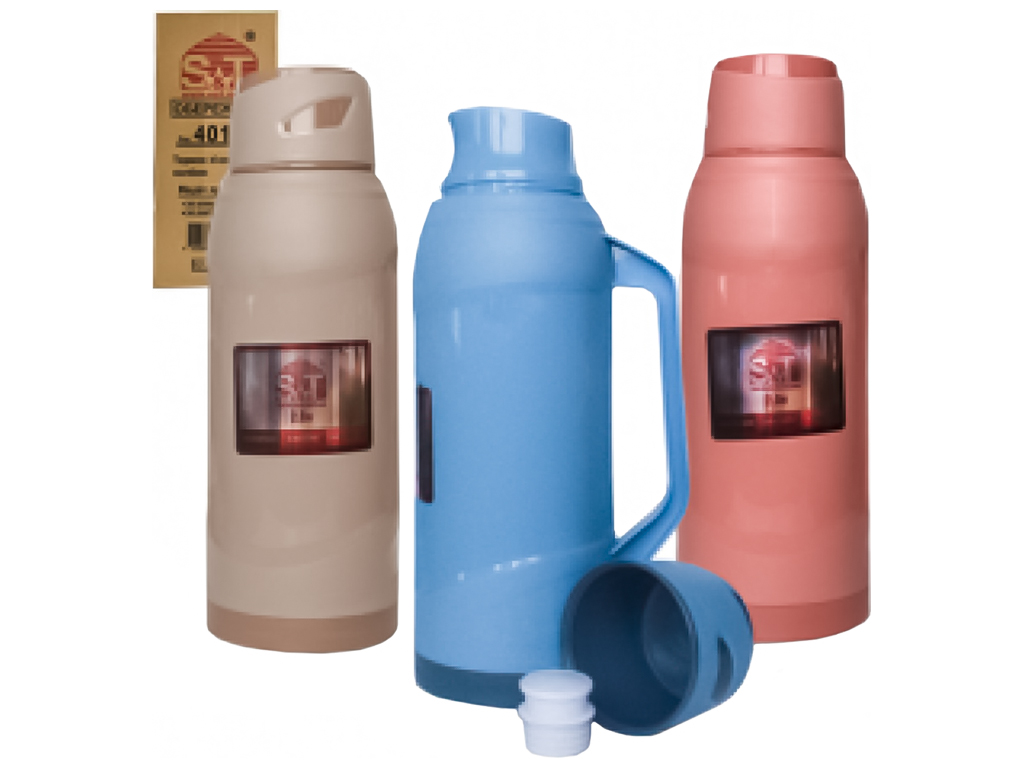 Термос со стеклянной колбой, 2л