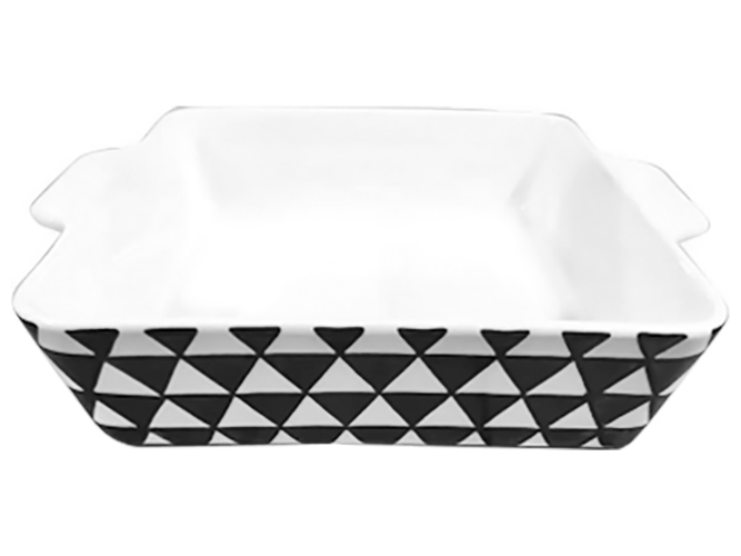 Форма для запекания с ручками 21x21x6см