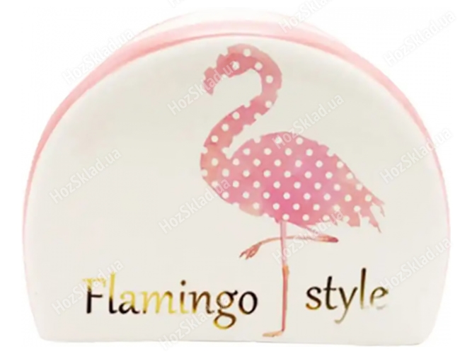 Салфетница Фламинго, 10x7см (без упаковки)