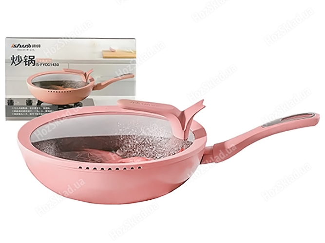Сковорода Pink з кришкою, 30x9см
