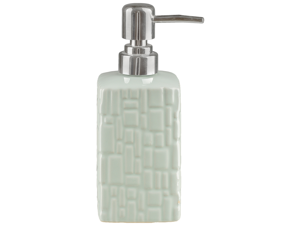 Диспенсер для мыла "Аквамарин" 6,7х6,7х17,5см 350мл