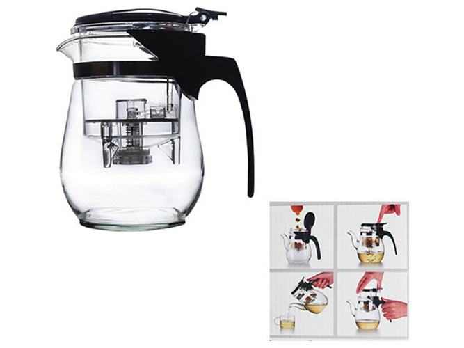 Чайник-заварник із системою зливу Гунфу 500мл (заварник 270мл)