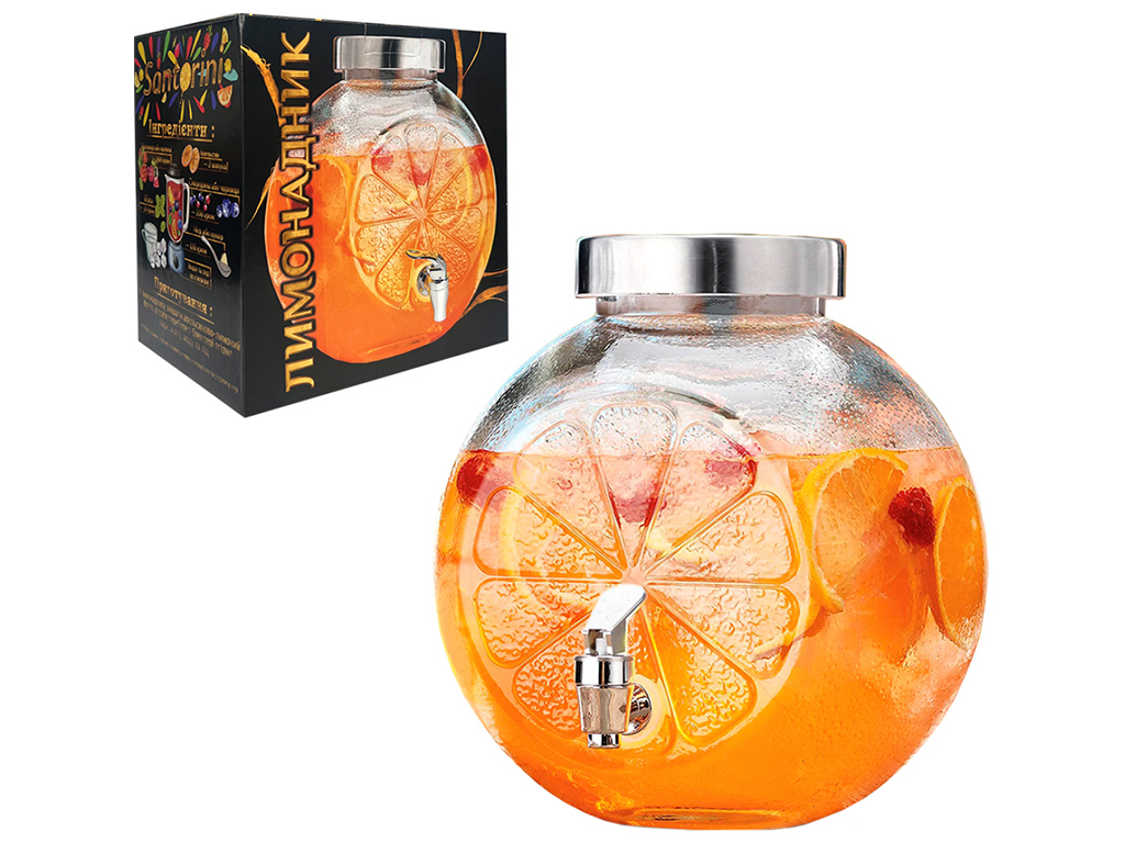 Лимонадник з краном, 4,5л