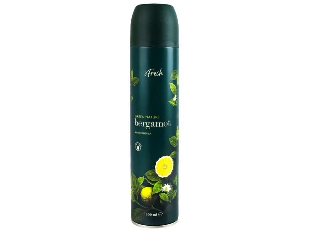 Освежитель воздуха iFresh Green Nature Bergamot, 300мл