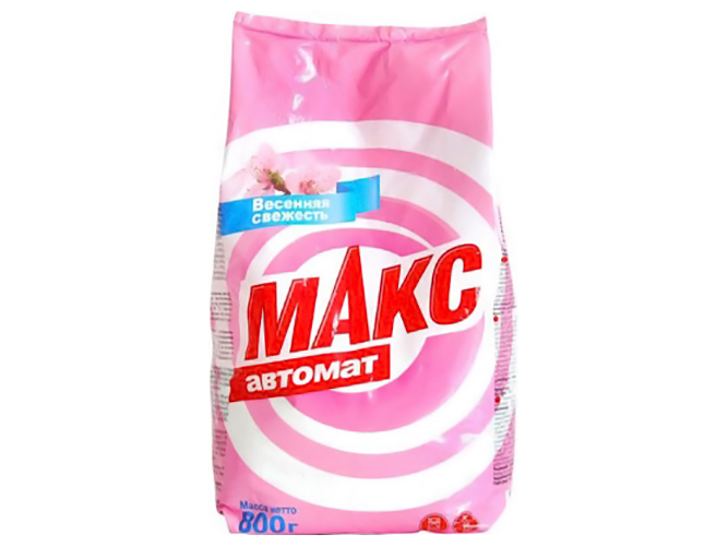 Стиральный порошок Макс Весенняя свежесть, автомат, 800г