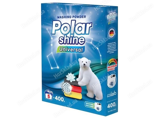 Стиральный порошок Polar Shine, автомат, универсал, 400г