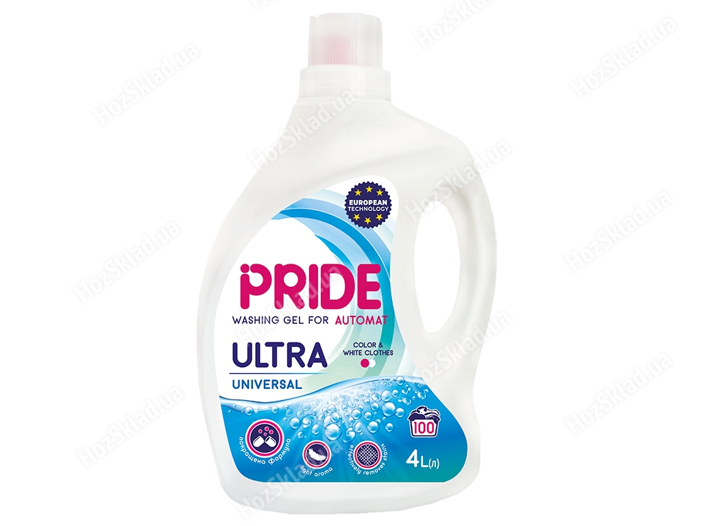 Гель для прання Pride Ultra Universal 4л