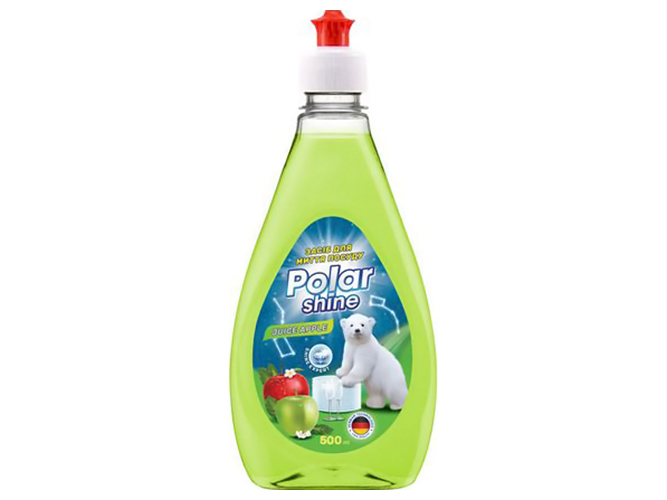 Средство для мытья посуды Polar Shine, Яблочный сад, 500мл