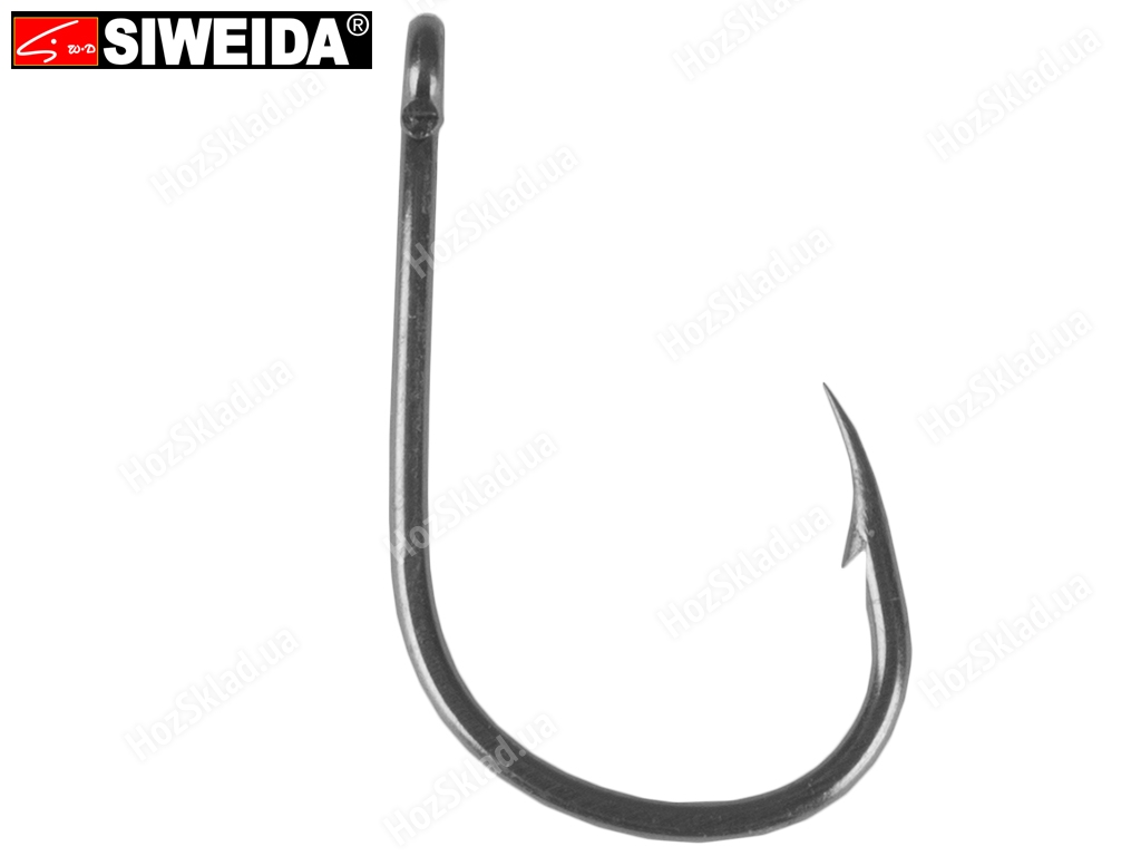 Крючок рыболовный одинарный Siweida №15 24х12мм  (цена за упаковку 50шт)