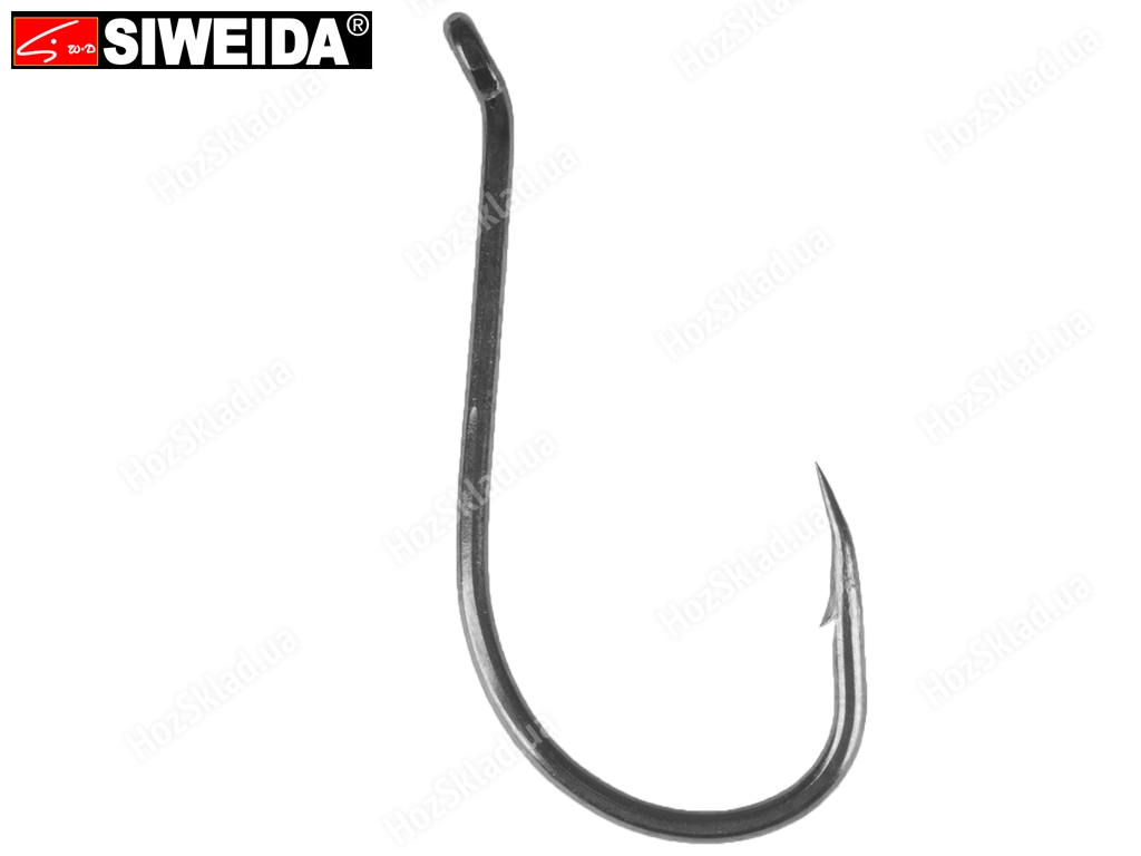 Крючок рыболовный одинарный Siweida №4/0 36х16мм (цена за упаковку 20шт)