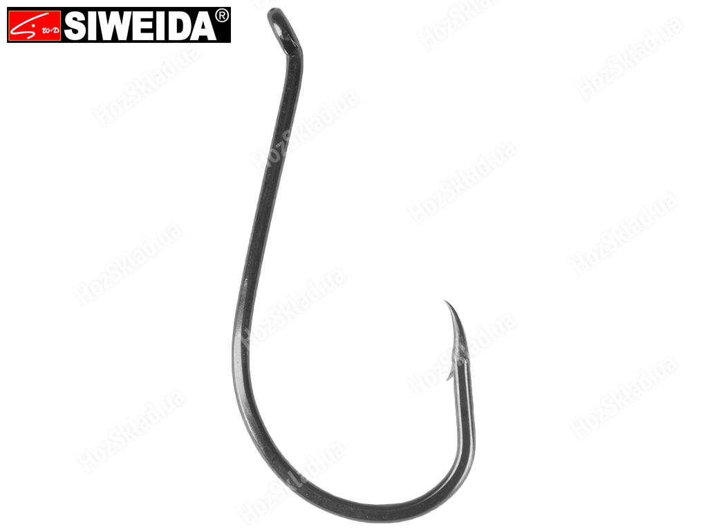 Крючок рыболовный одинарный Siweida №8/0 56х23мм (цена за упаковку 20шт)
