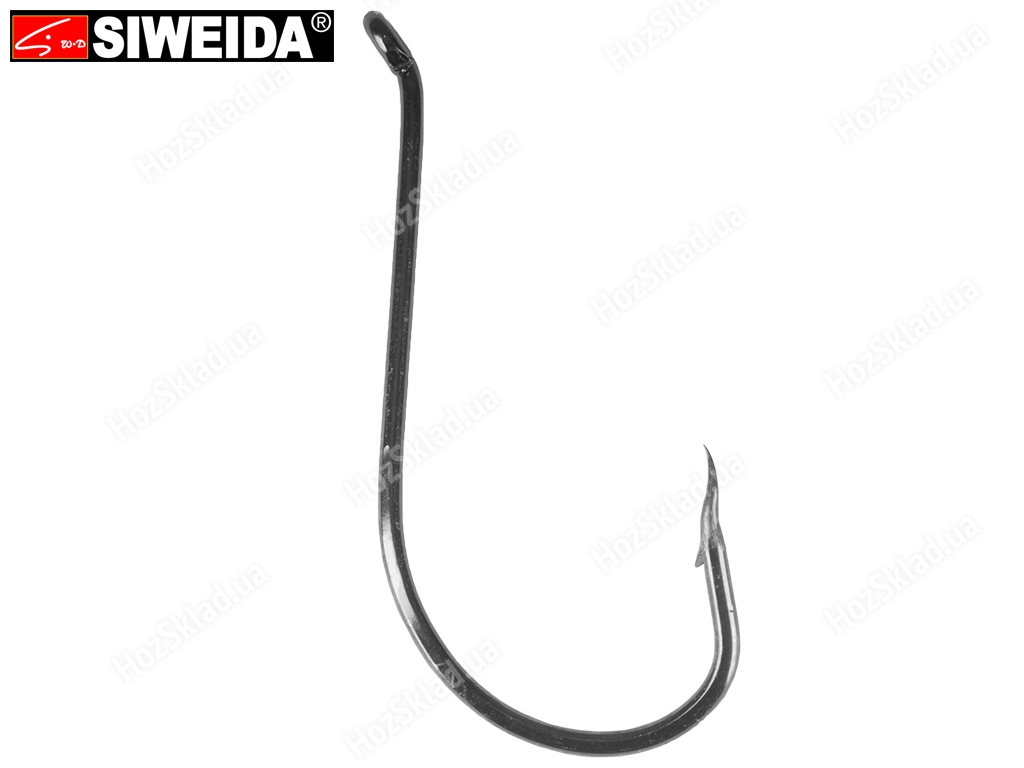 Крючок рыболовный одинарный Siweida №9/0 64х25мм (цена за упаковку 20шт)