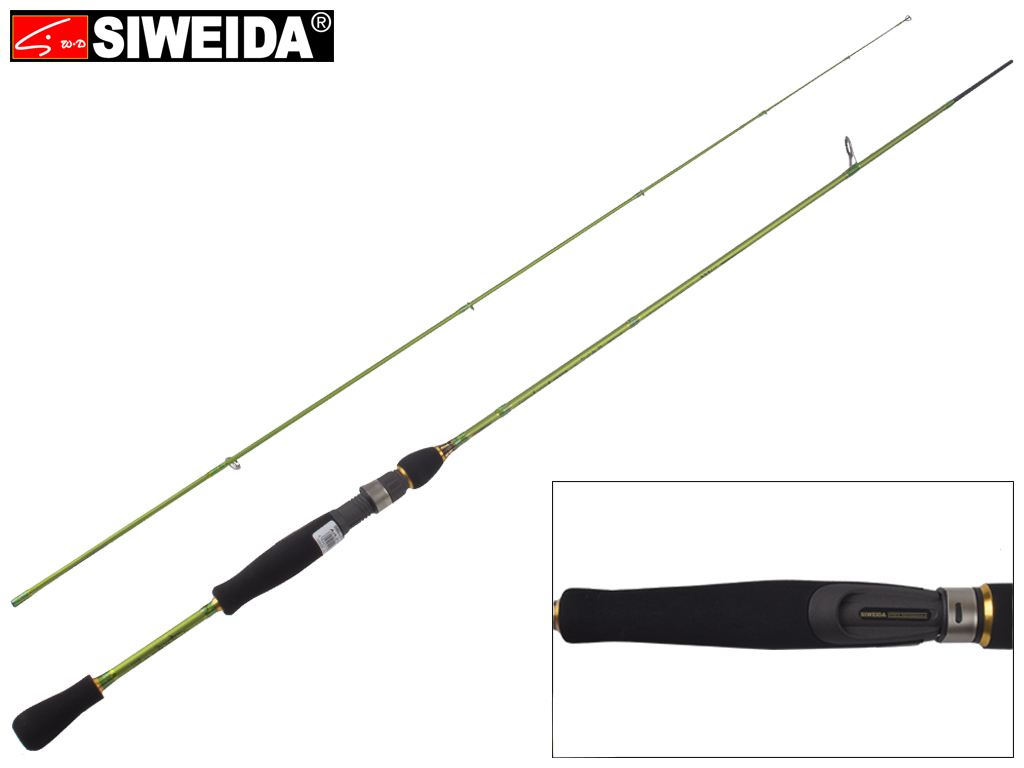 Спінінг штекерний Siweida "Wisdom" 7 кілець, 2-секційний 1,98м 2-10г