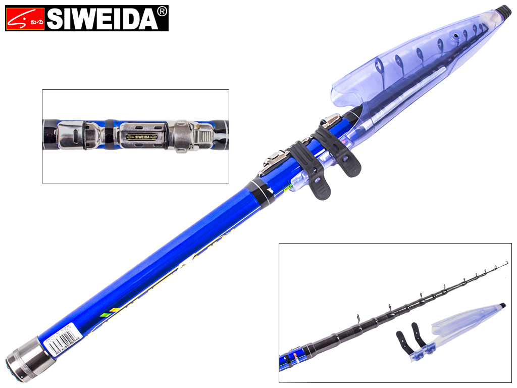 Вудка Siweida "Maverick" карбон IM8, 9 кілець, 14-секційна 4,5м 5-25г
