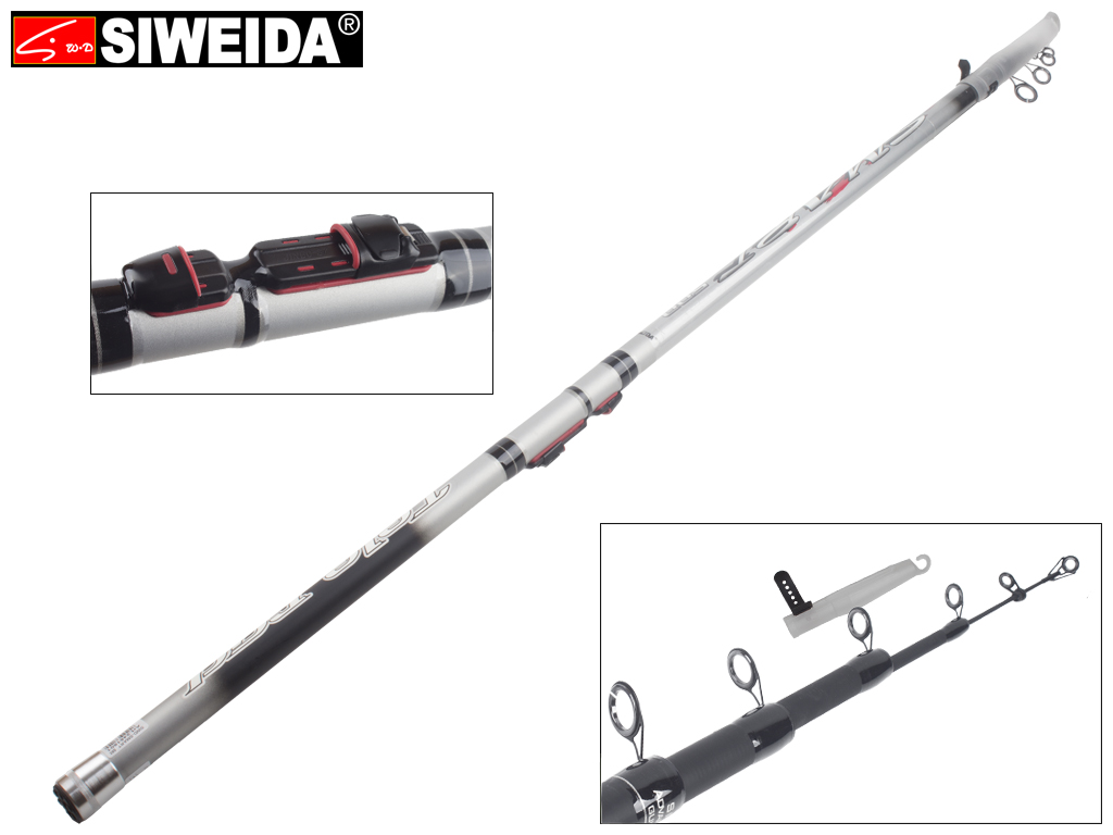 Вудка Siweida "Smart" композит, 6 кілець, 5-секційна 5м 5-25г
