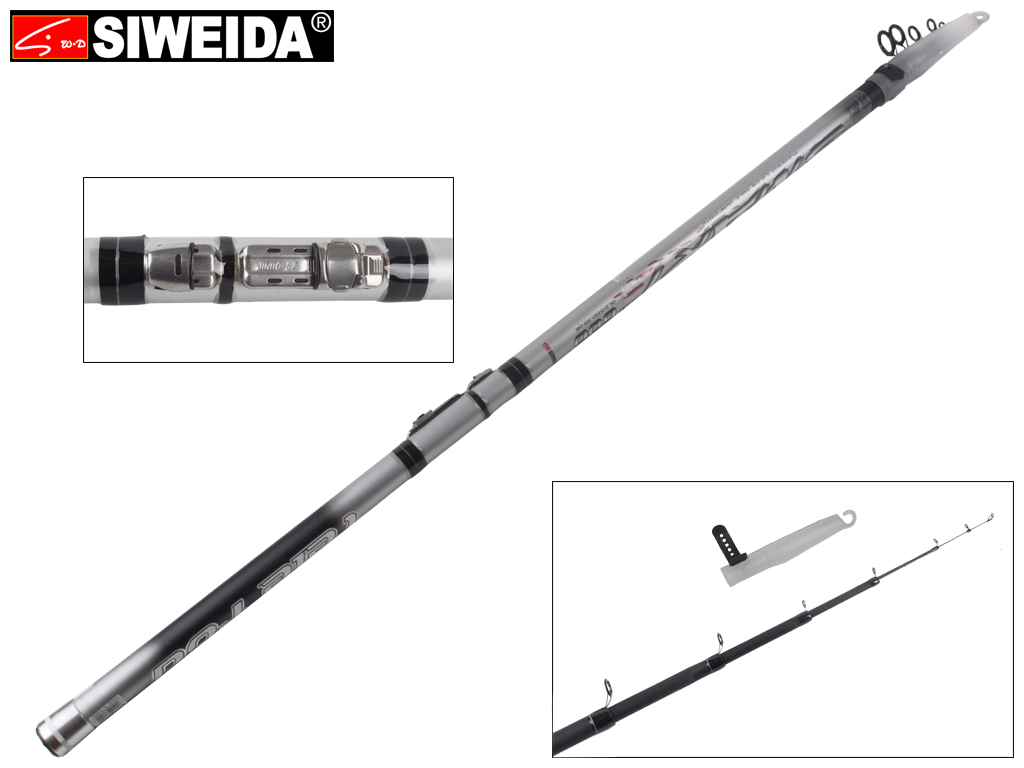 Вудка Siweida "Smart" композит, 7 кілець, 6-секційна 6м 5-25г