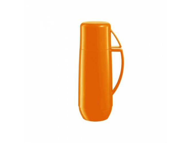 Термос с кружкой FAMILY COLORI 300мл оранжевый 91319