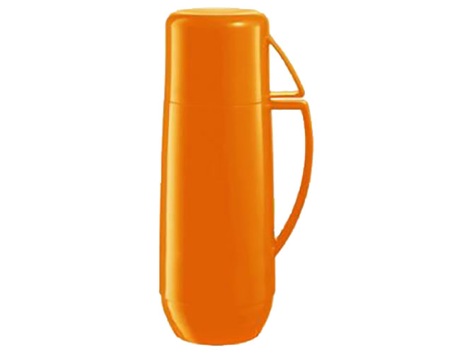 Термос с кружкой FAMILY COLORI 500мл оранжевый 91357