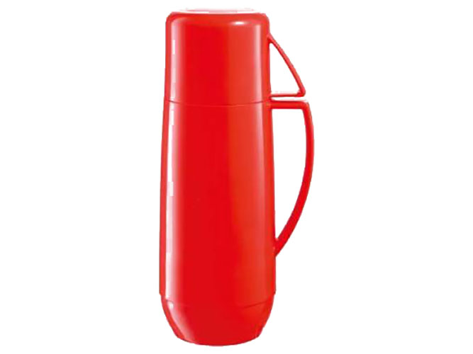 Термос с кружкой FAMILY COLORI 750мл красный 91401