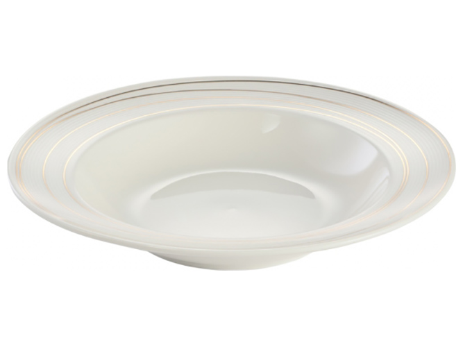 Тарелка глубокая OPUS GOLD D22см 05736