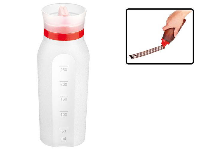 Бутылка кондитерская PRESTO 18см 250мл 51894