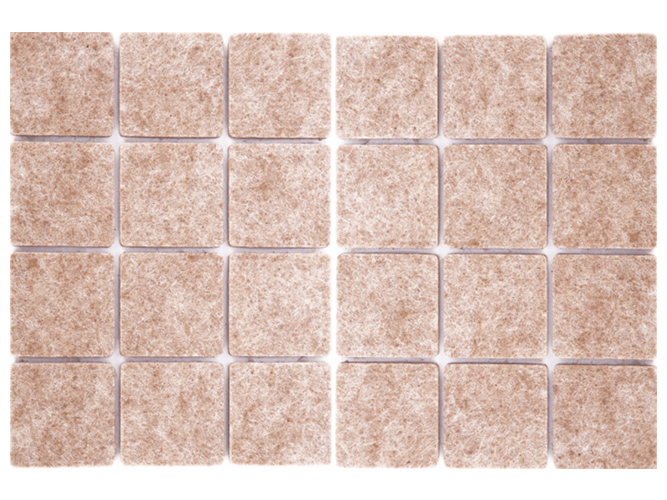 Накладки для меблів самоклеючі PRESTO 25x25мм (ціна за набір 24шт) 49000