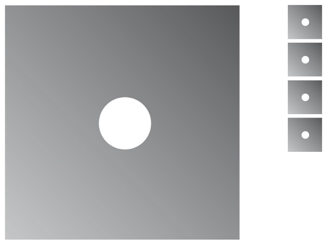 Пластина защитная для газовых плит PRESTO 27х27см (цена за набор 4шт) 06849